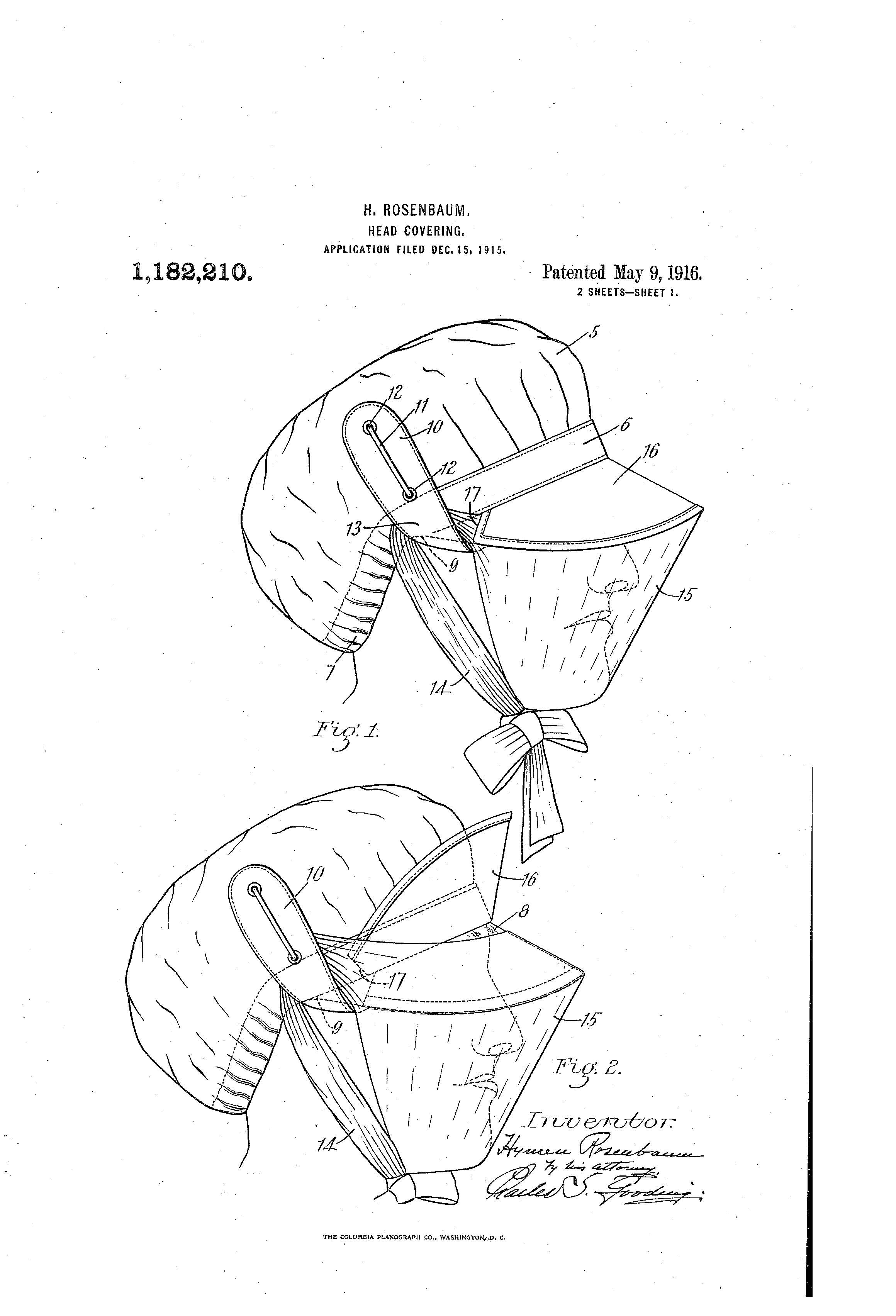 Patent of the Day: Head Covering | Suiter Swantz IP
