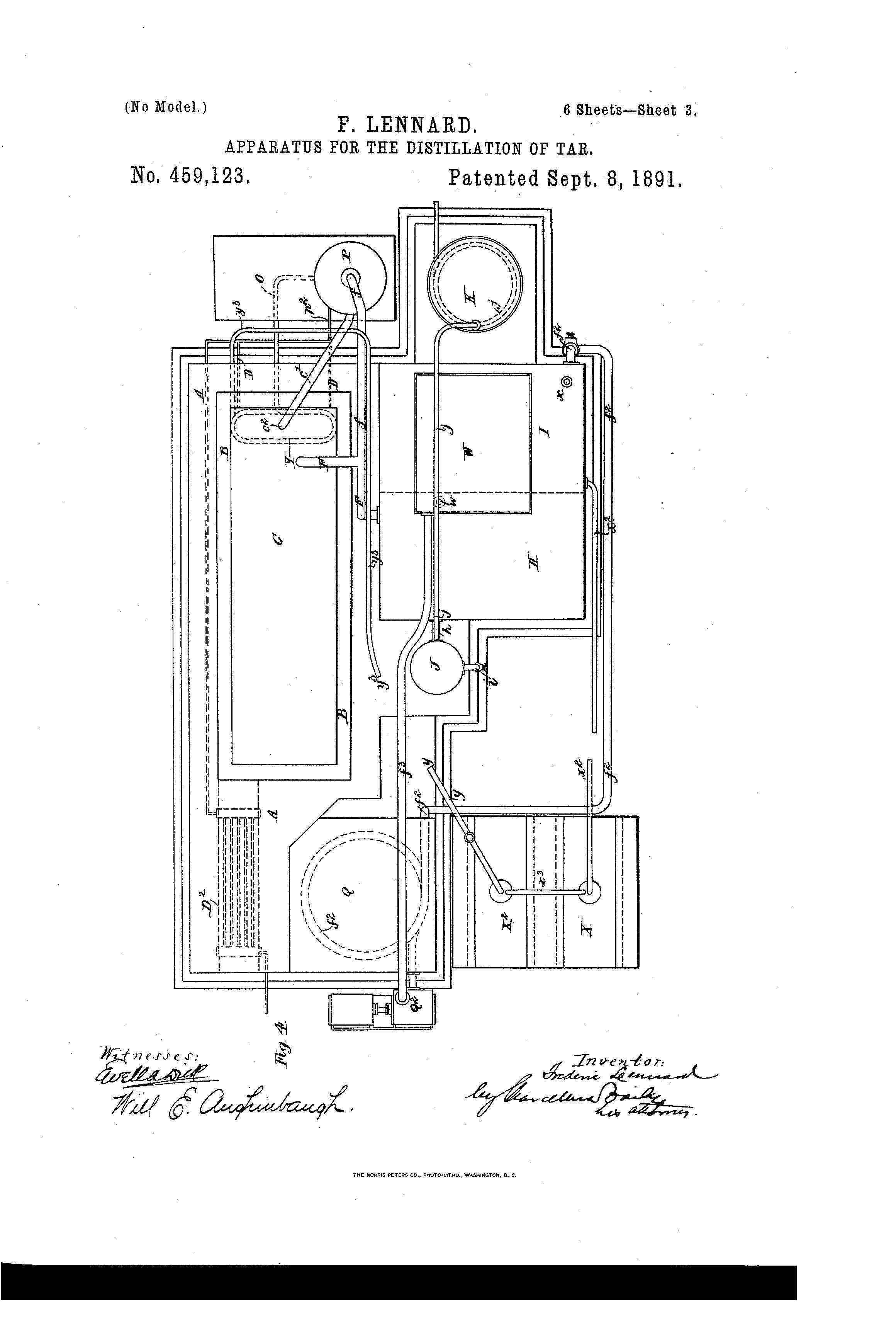 patent-illustration-apparatus-distillation-tar_page_3