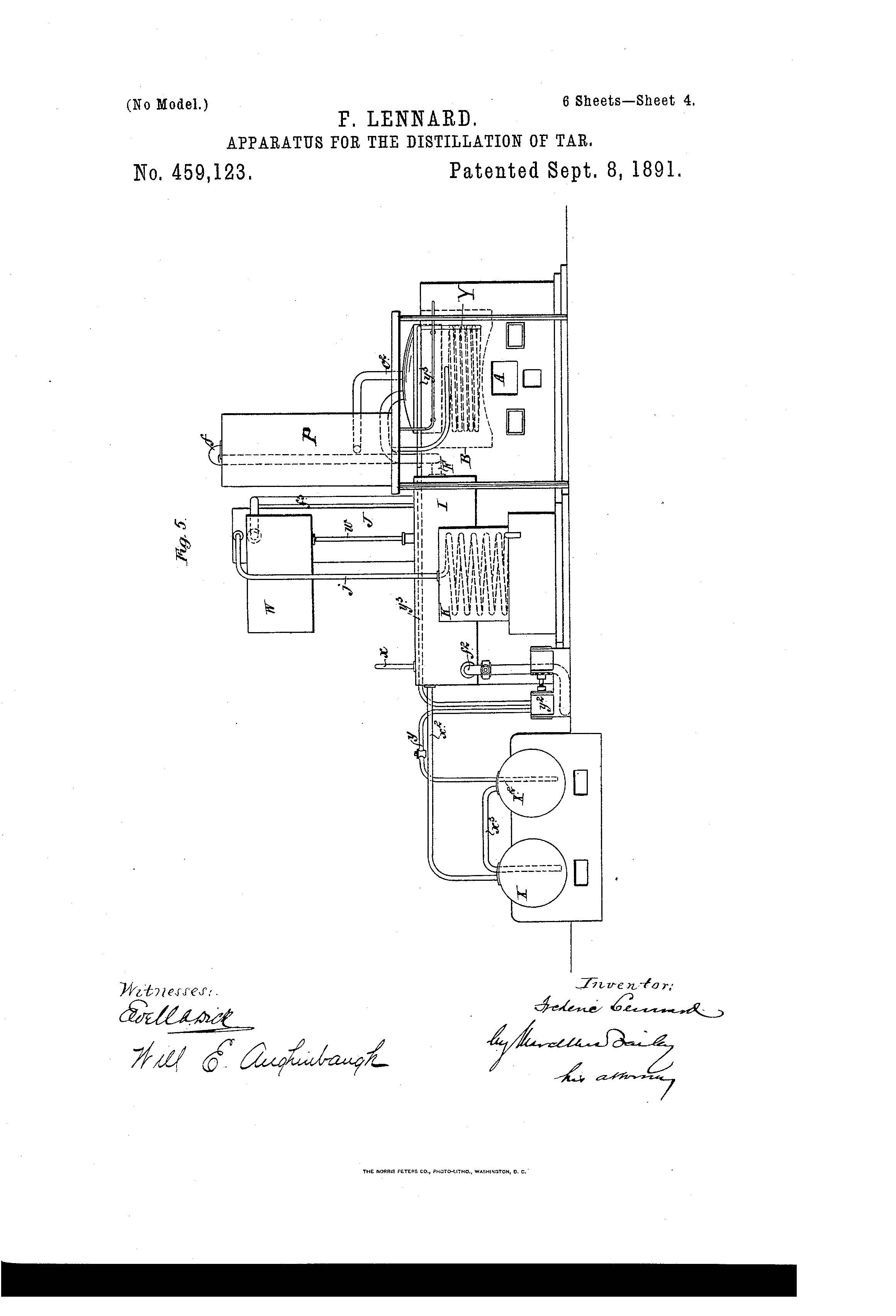 patent-illustration-apparatus-distillation-tar_page_4