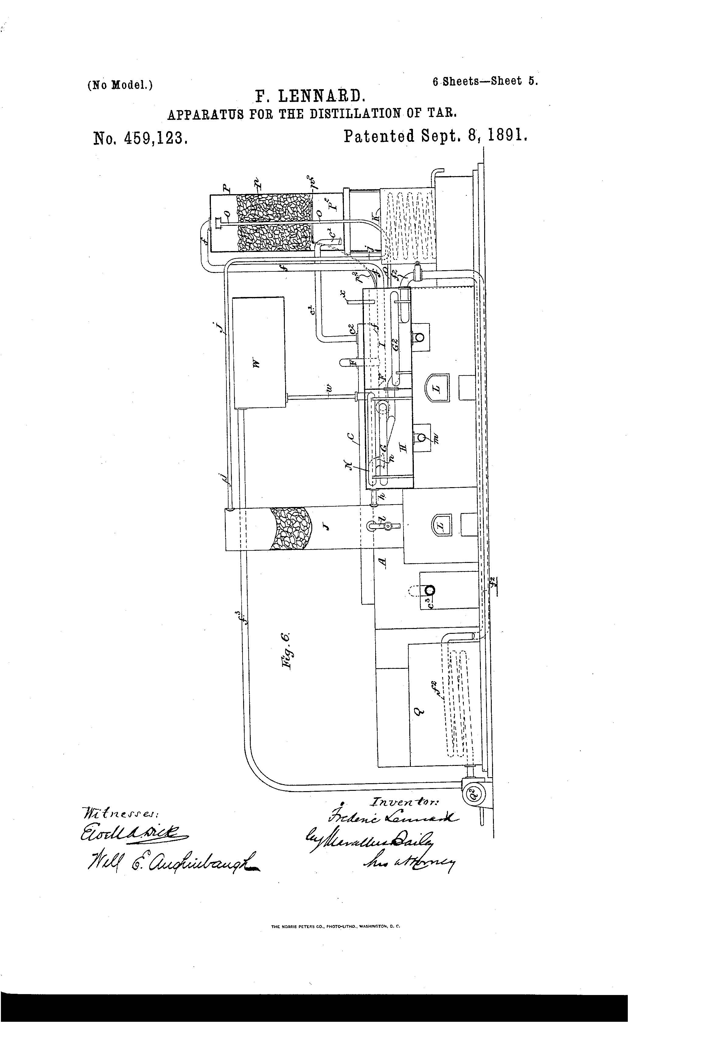 patent-illustration-apparatus-distillation-tar_page_5