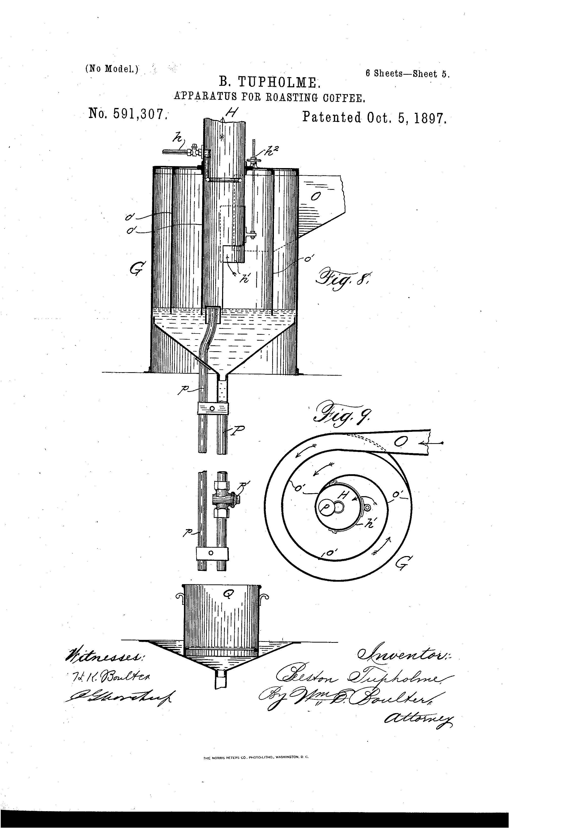 patent-illustration-apparatus-coffee-roasting_page_5