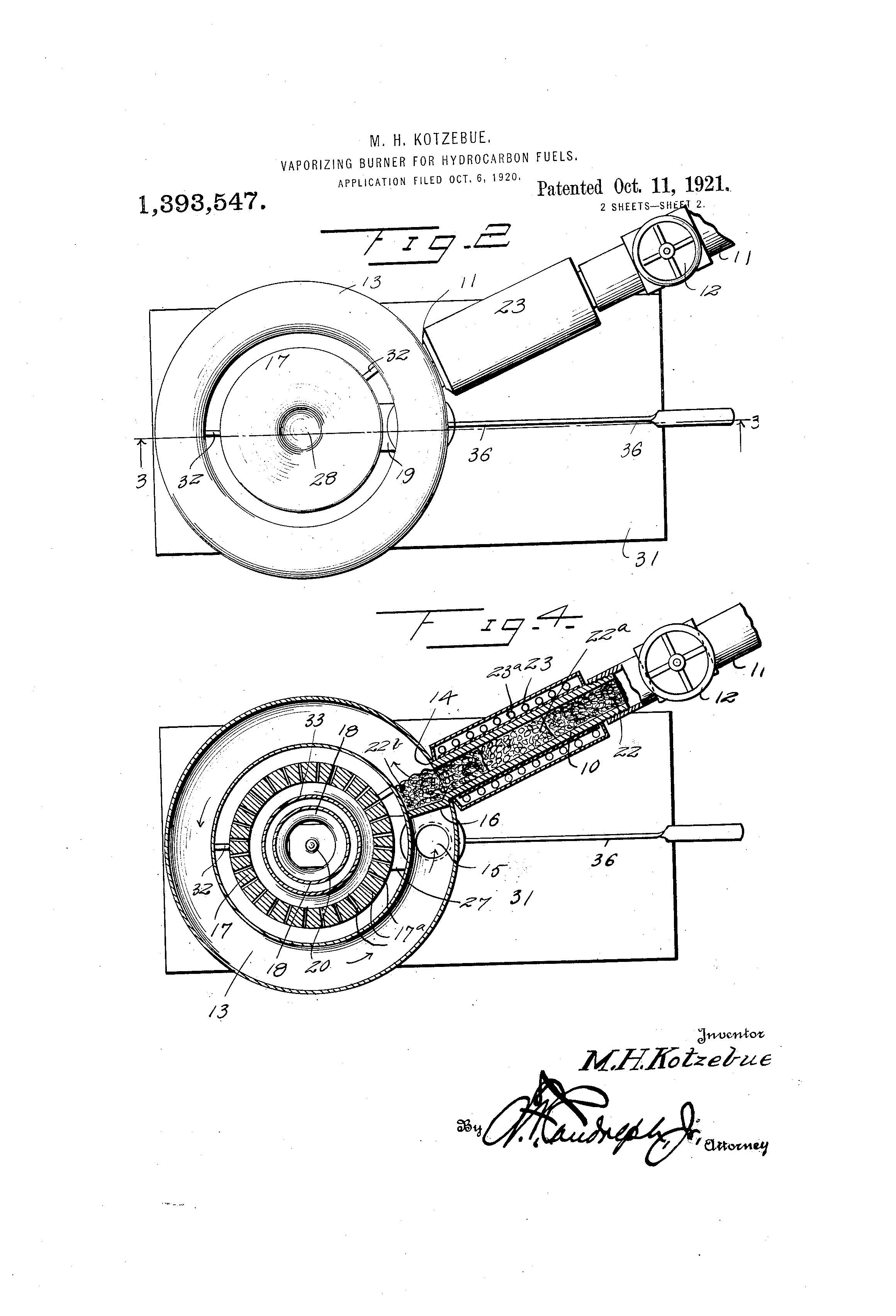 patent-illustration-vaporizing-burner_page_2