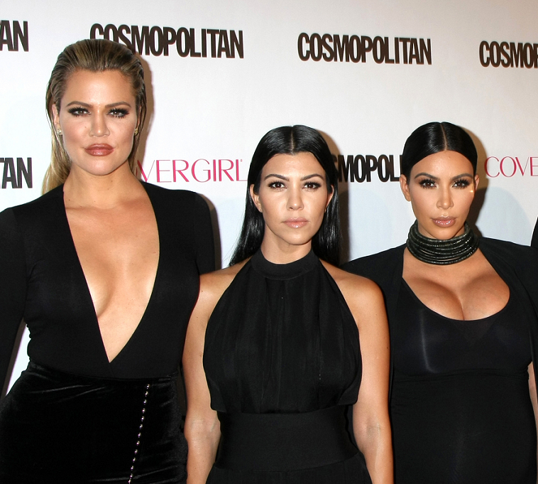Khloe Kardashian, Kourtney Kardashian and Kim Kardashian