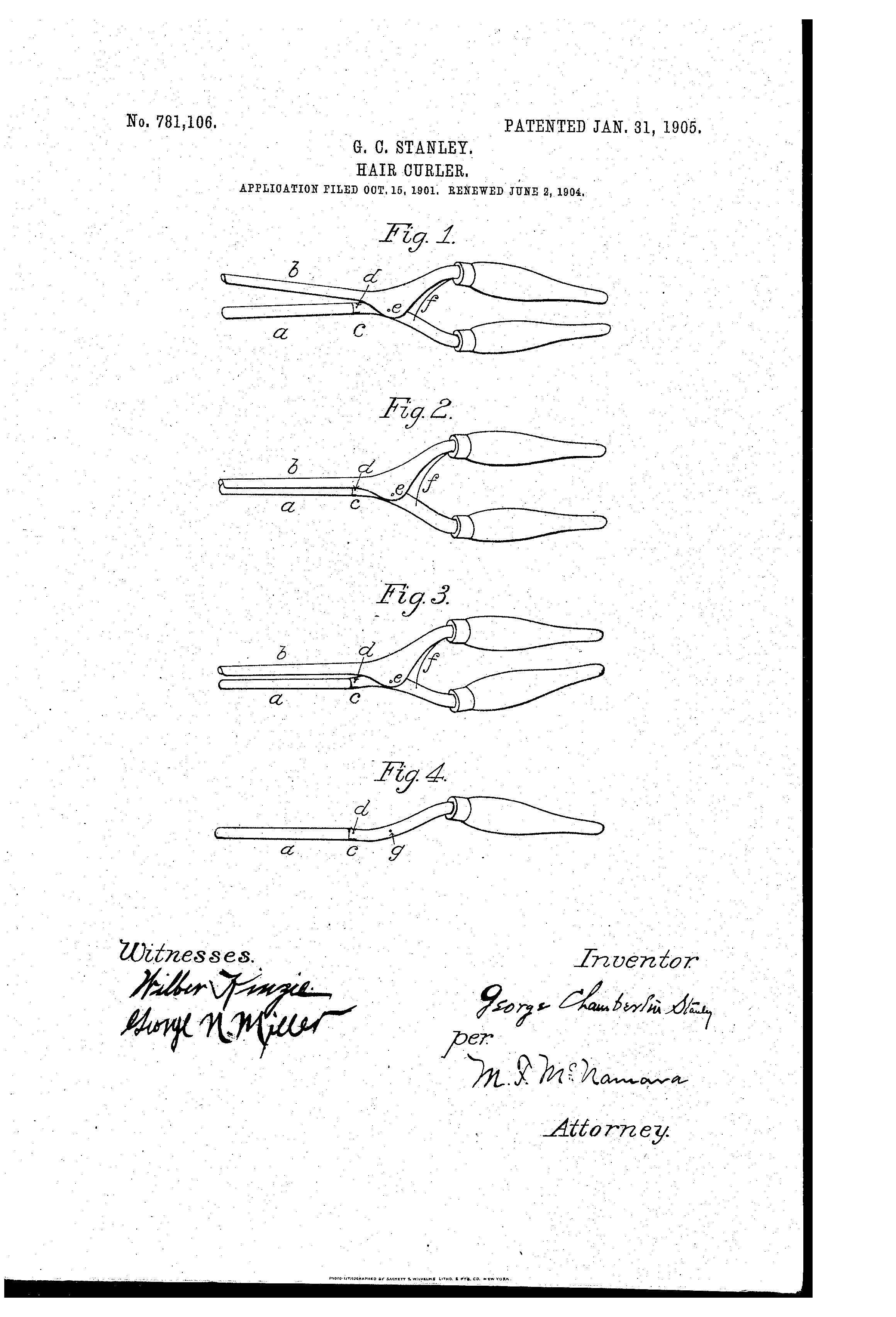 Hair Curler Patent