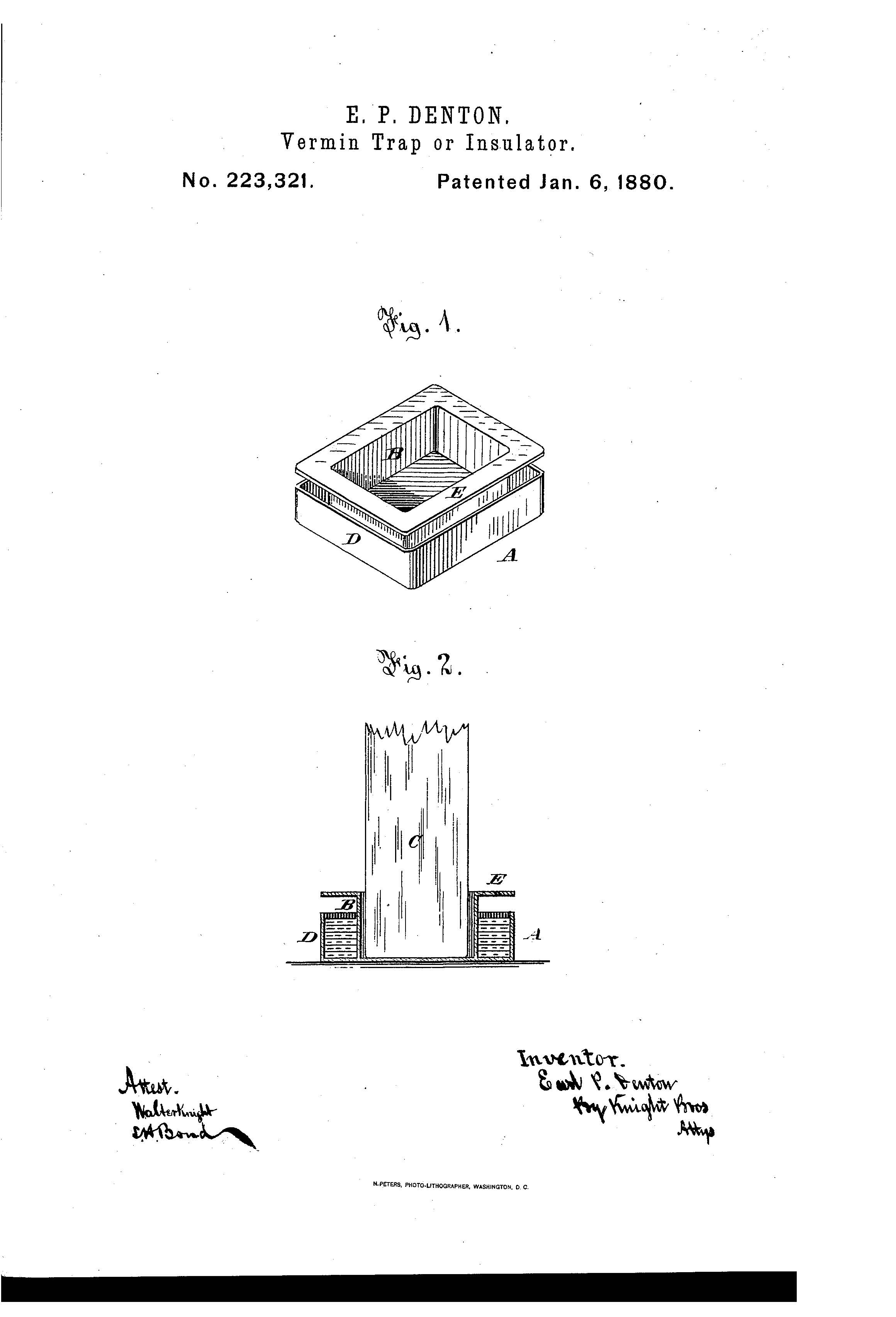 Vermin Trap Patent