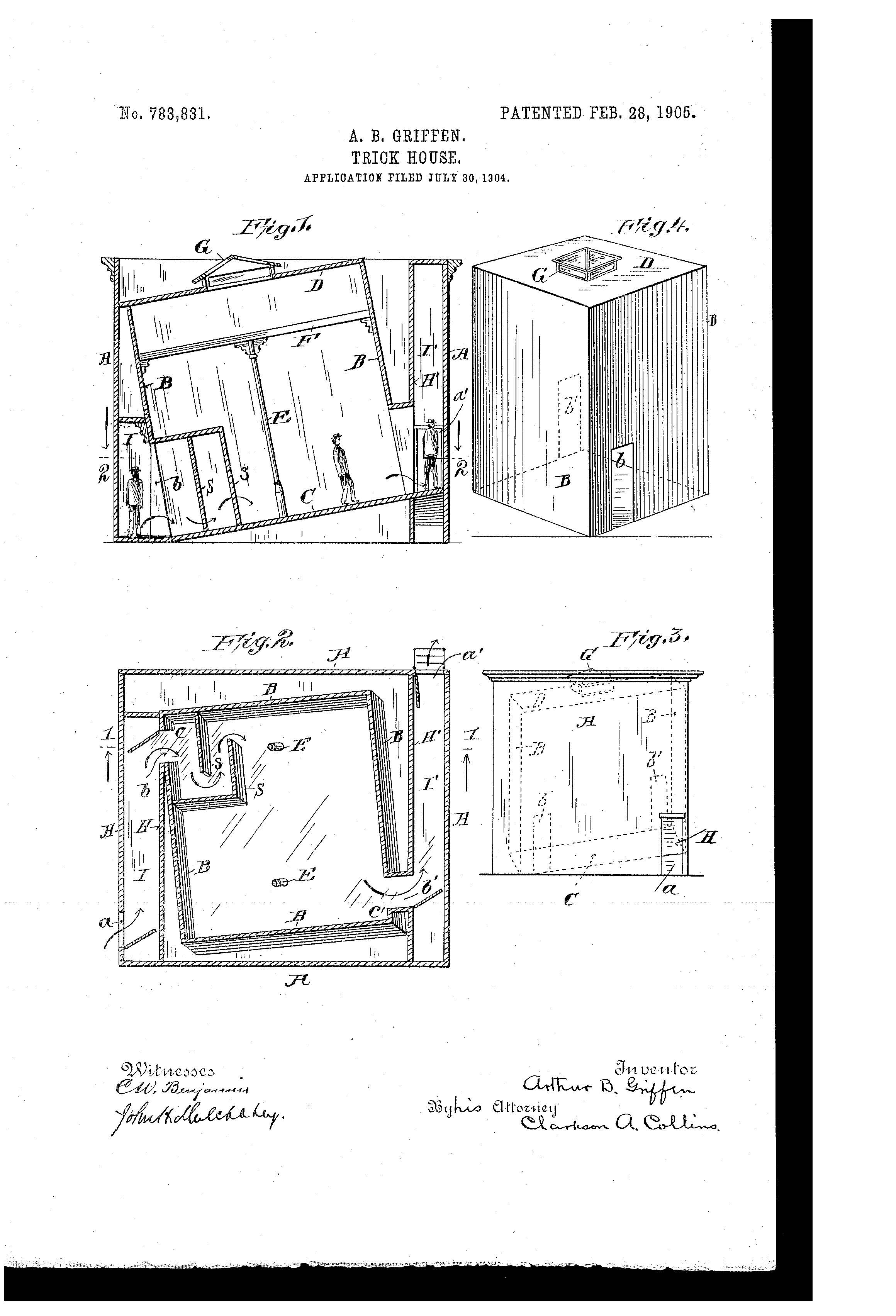 Trick House Patent