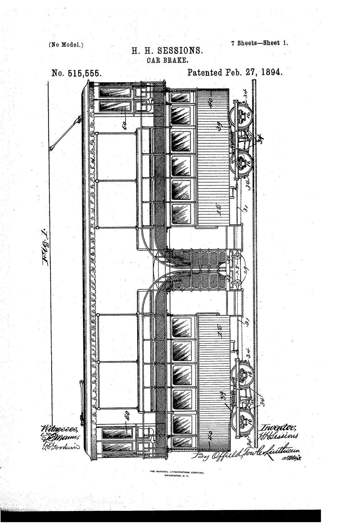 Car Brake Patent