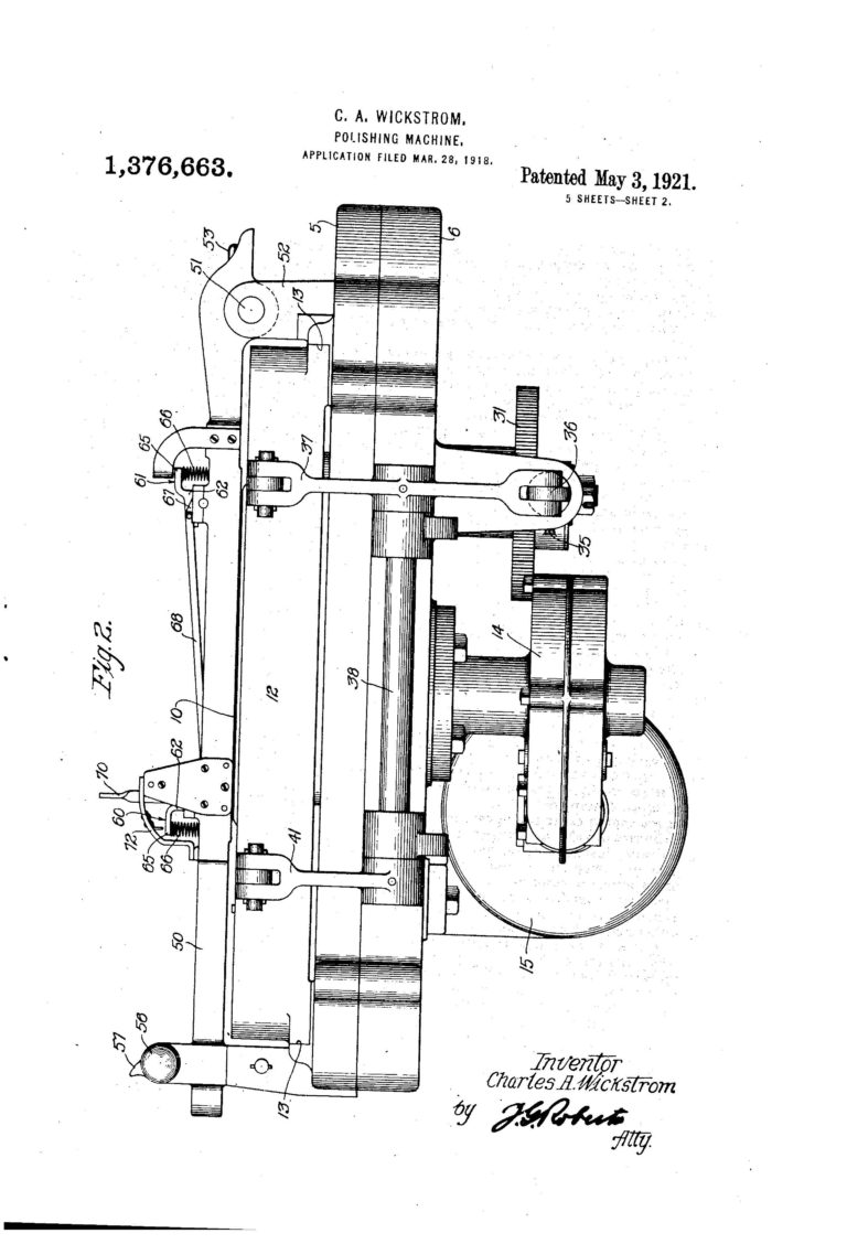 Patent of the Day: Polishing Machine | Suiter Swantz IP