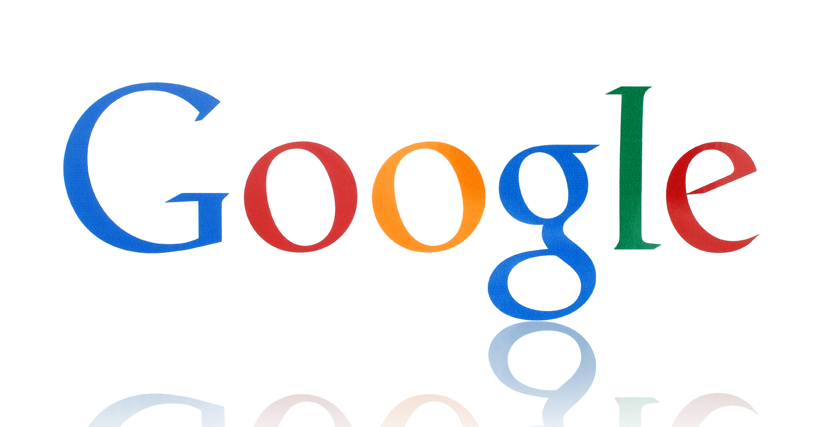 Google Logo Reflective