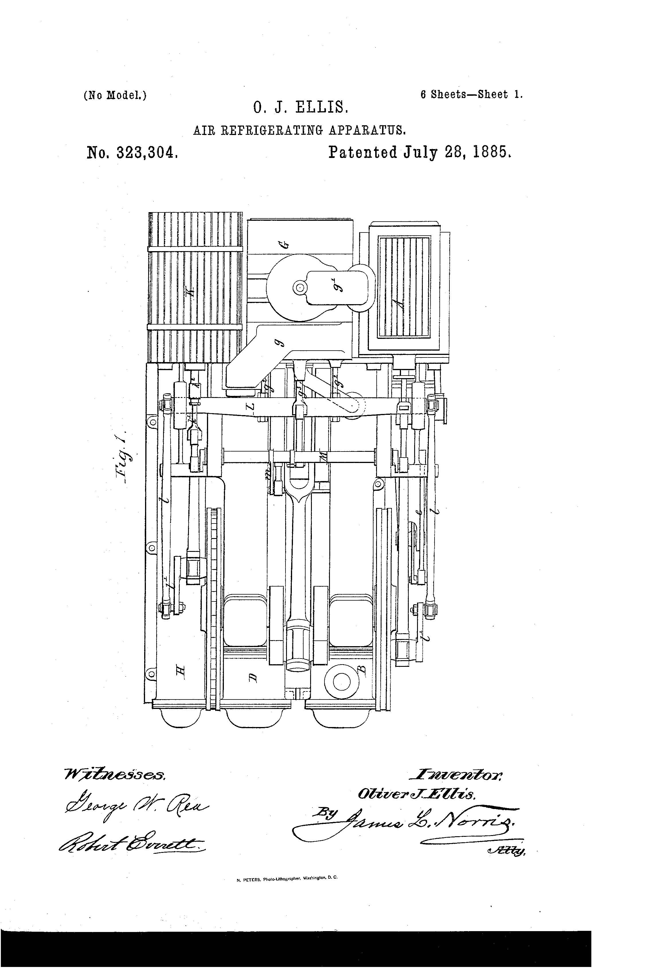 Air Refrigerating Apparatus Patent