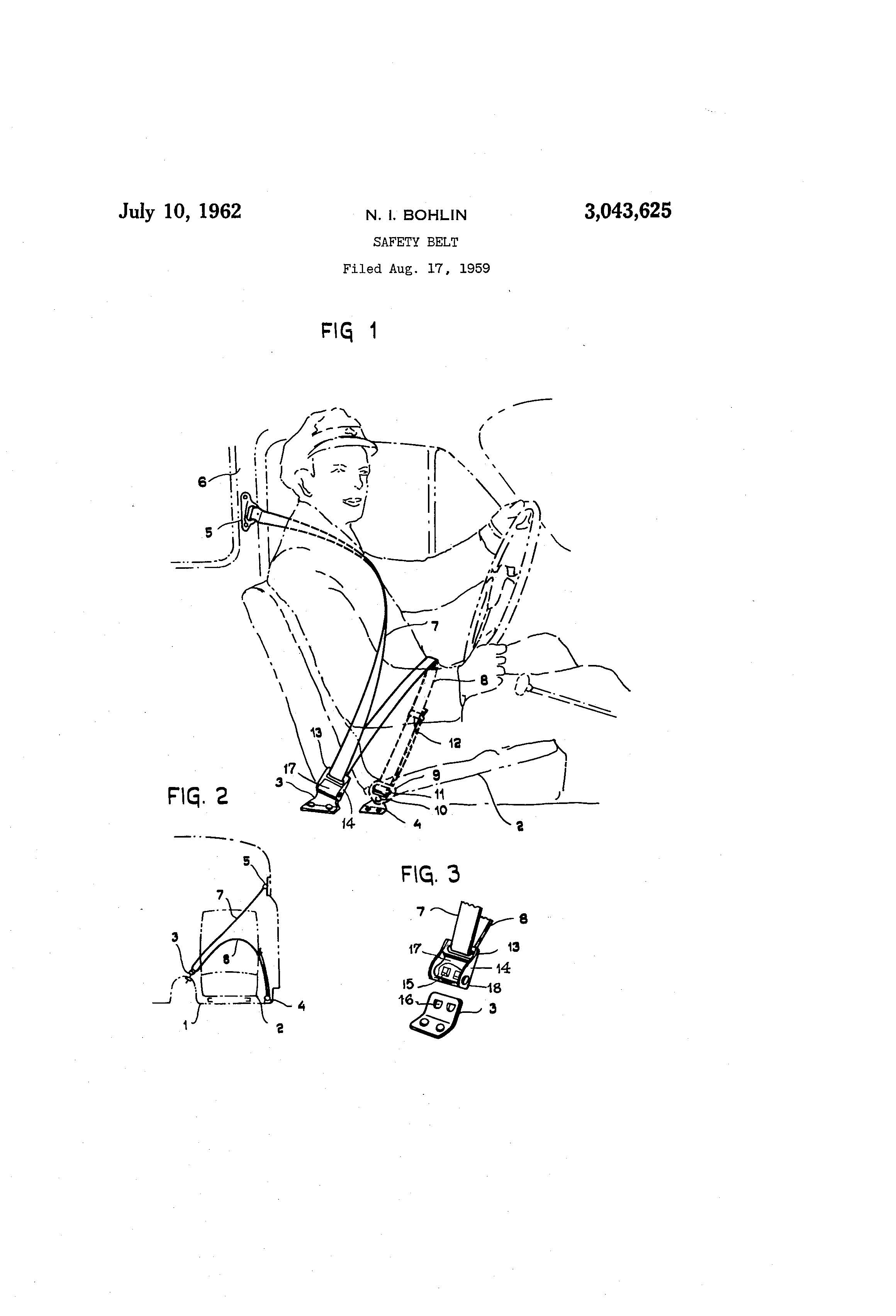 Safety Belt Patent