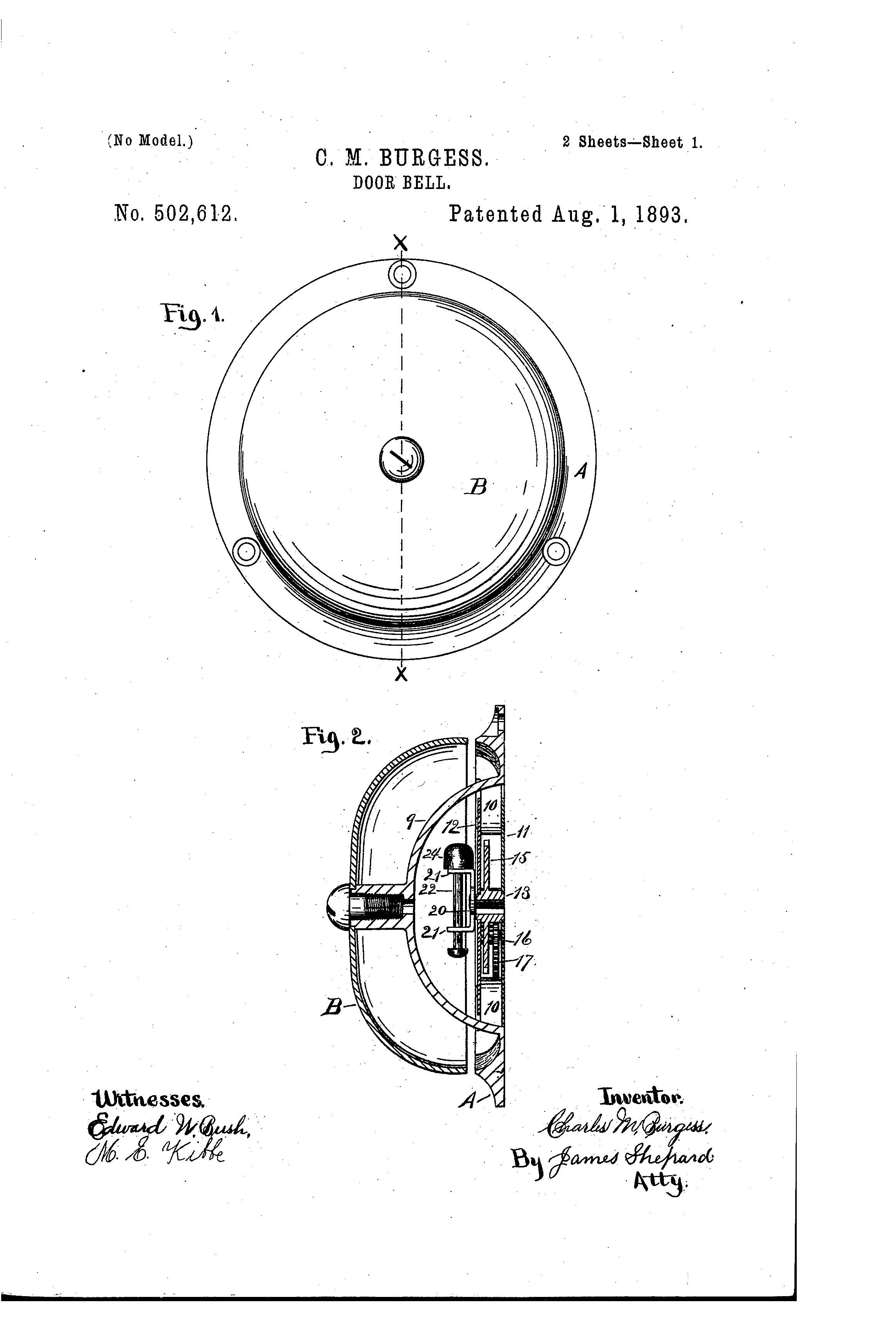 Door Bell Patent