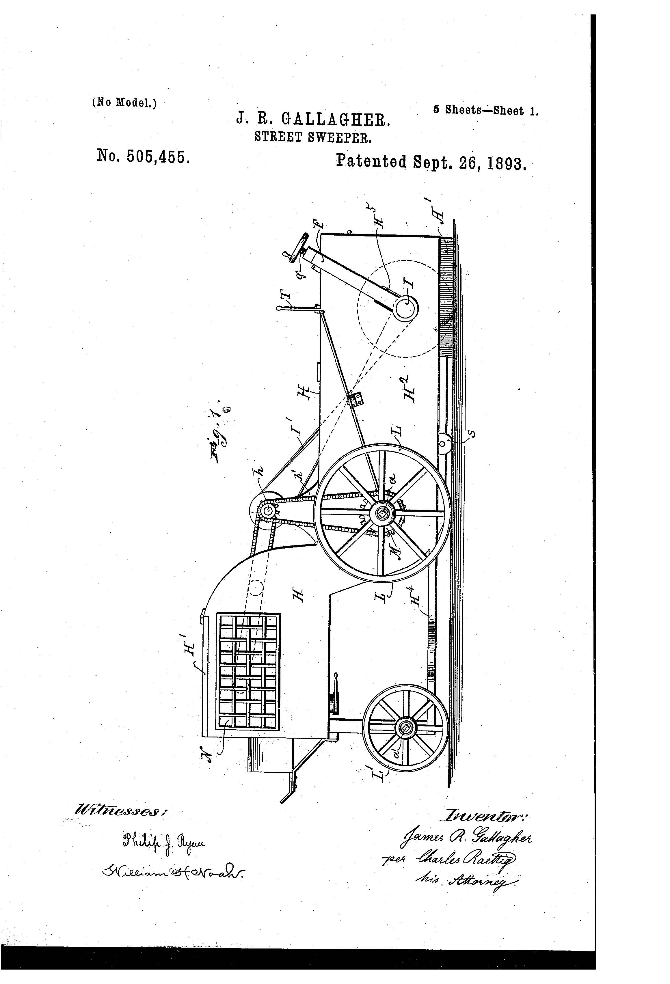 Street Sweeper Patent