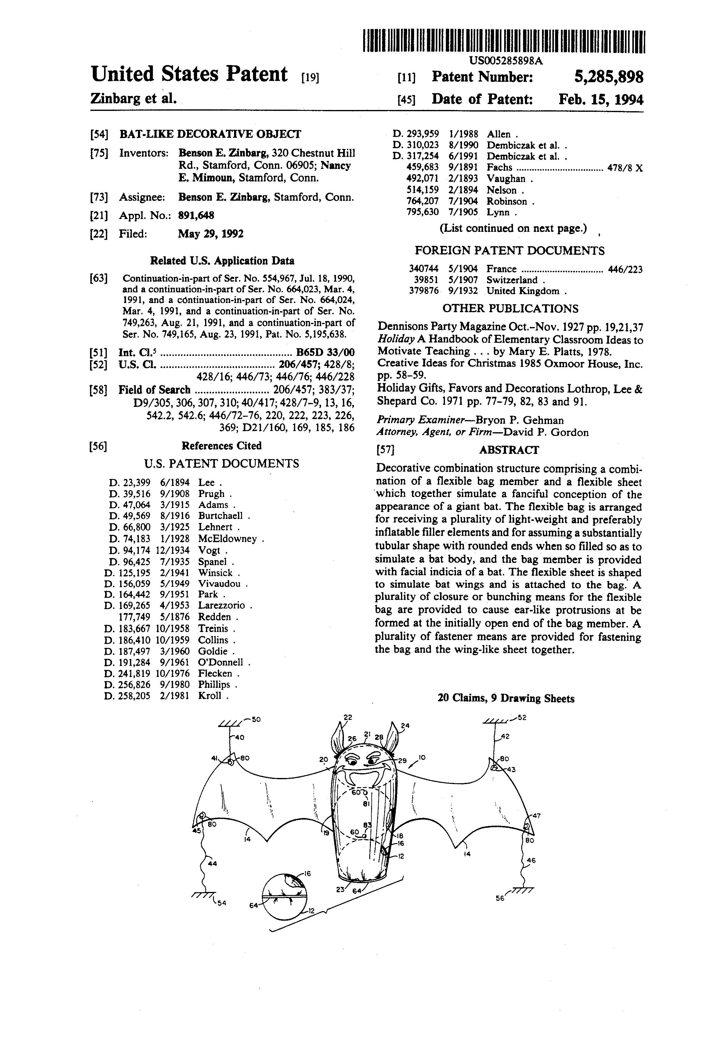 Bat Patent