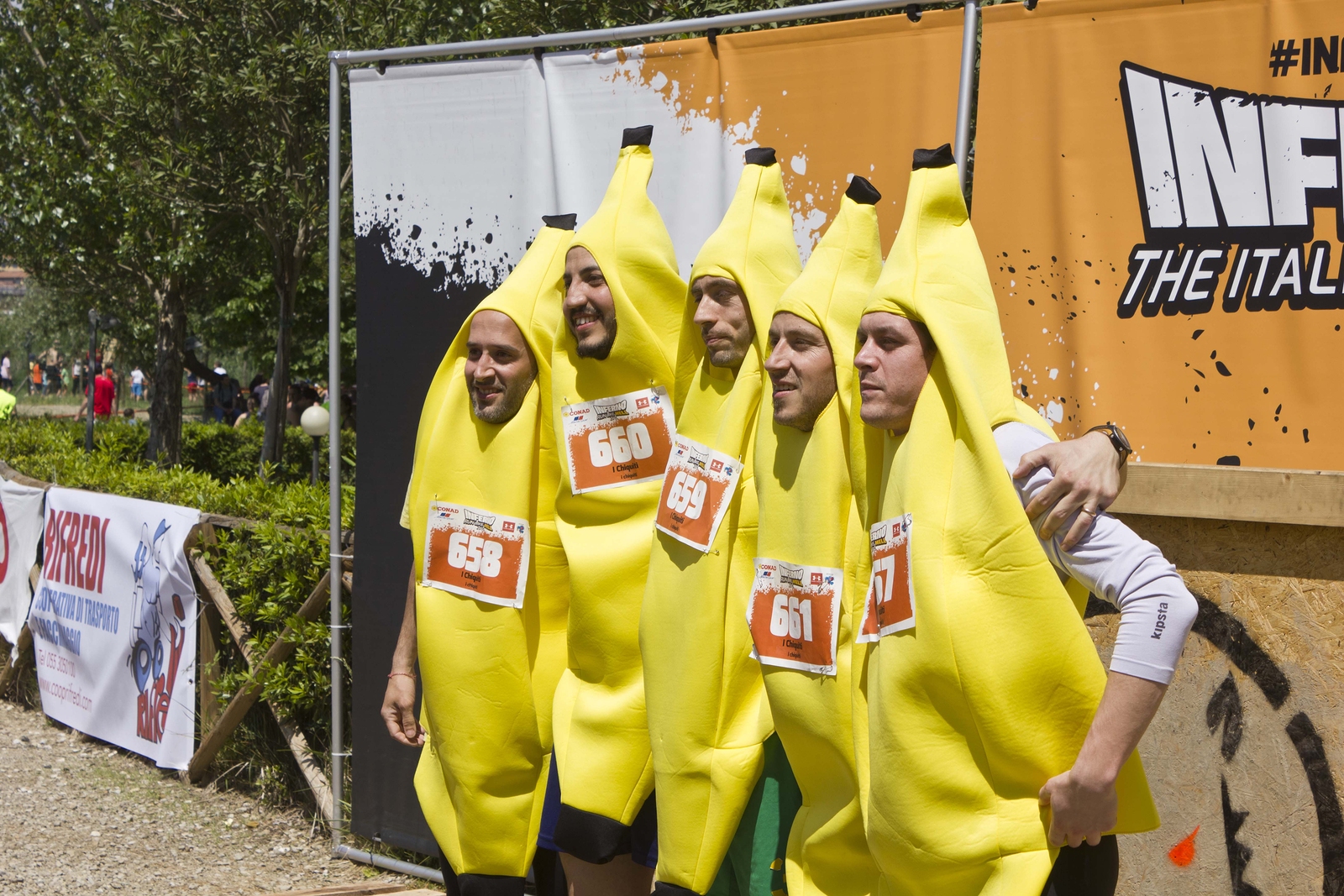 Men in Banana Costumes