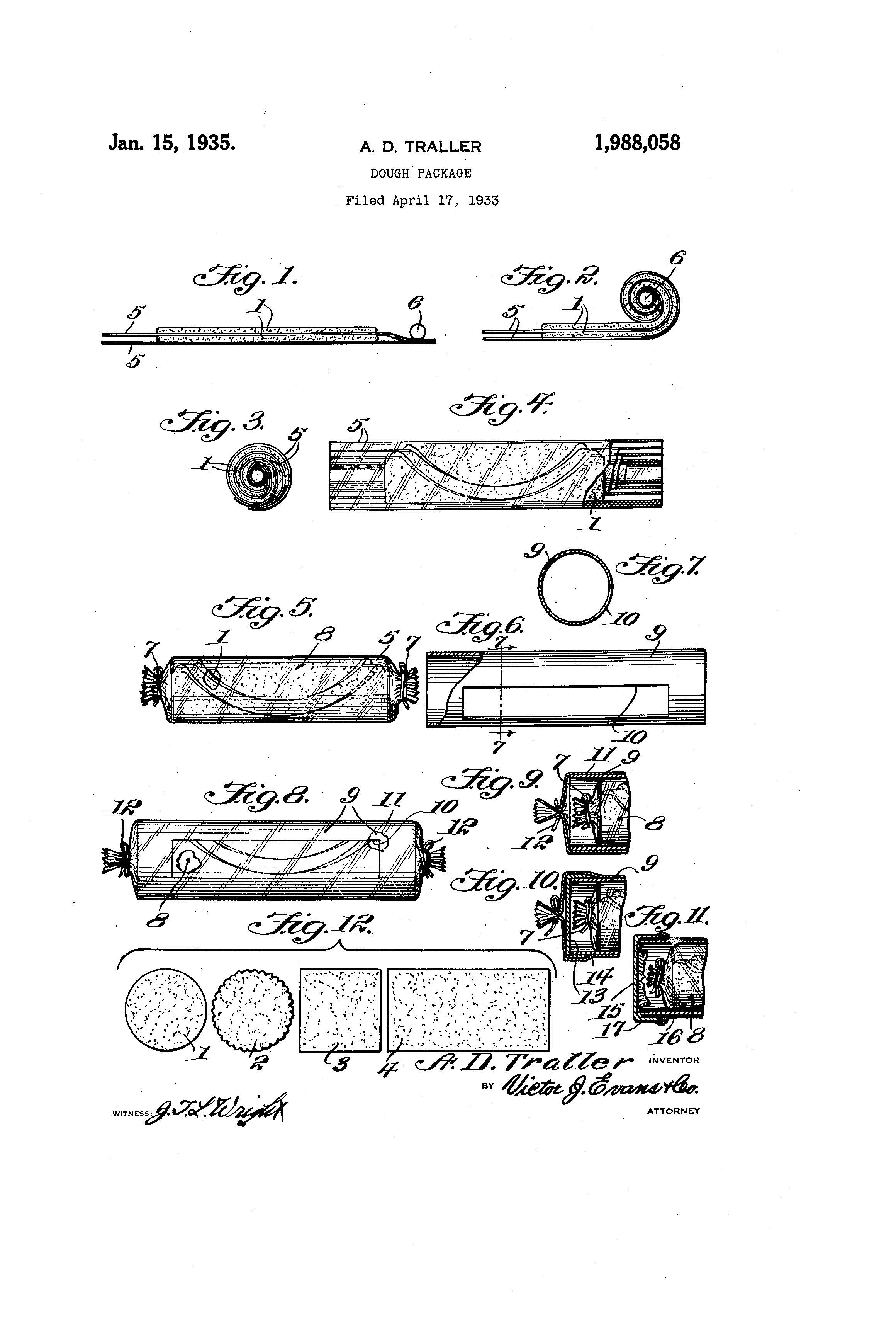 Dough Package Patent