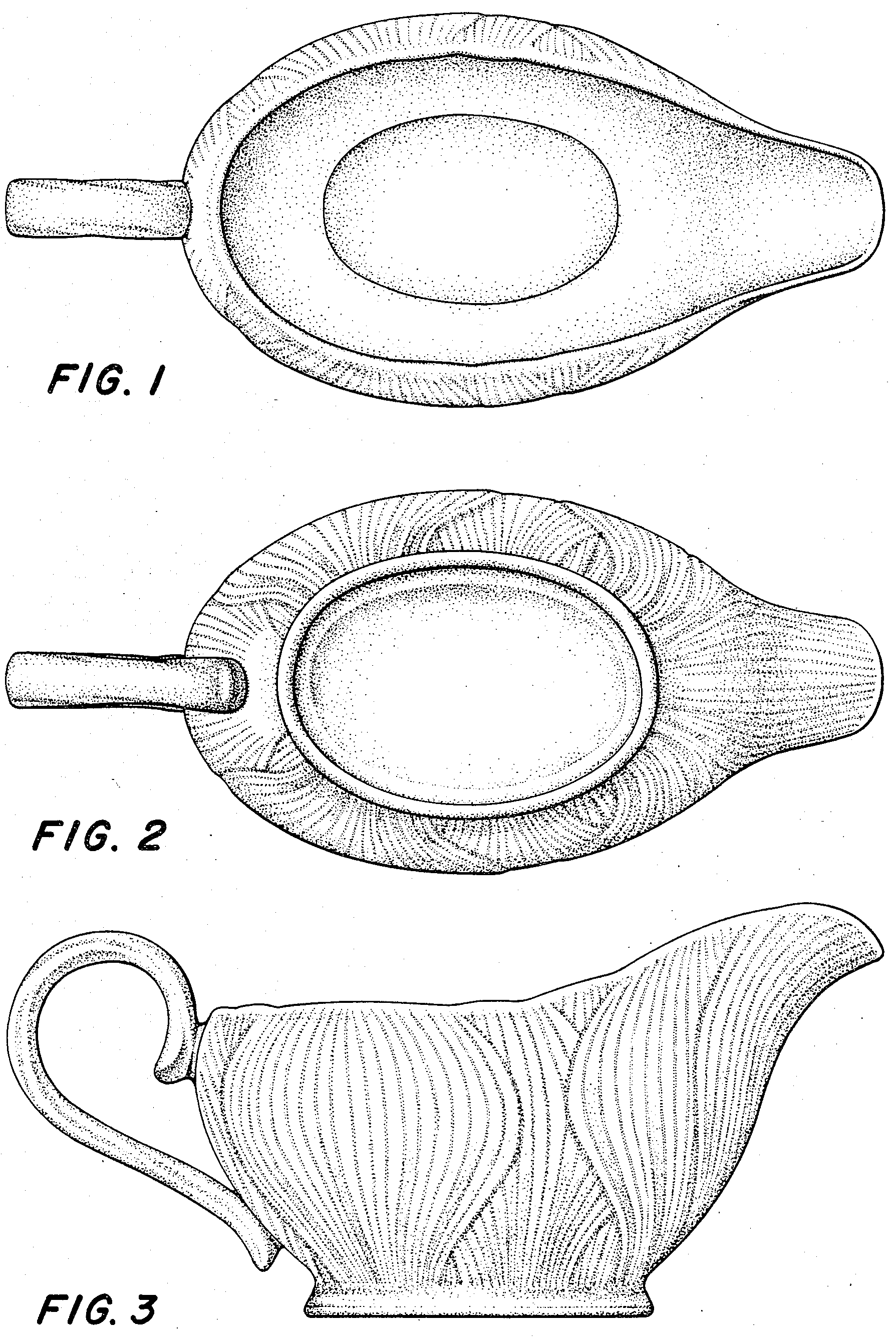 patent illustration for gravy boat