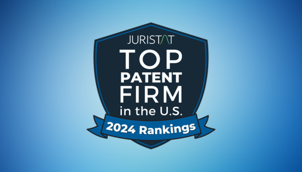 Juristat award for 2024 top ranked patent firm